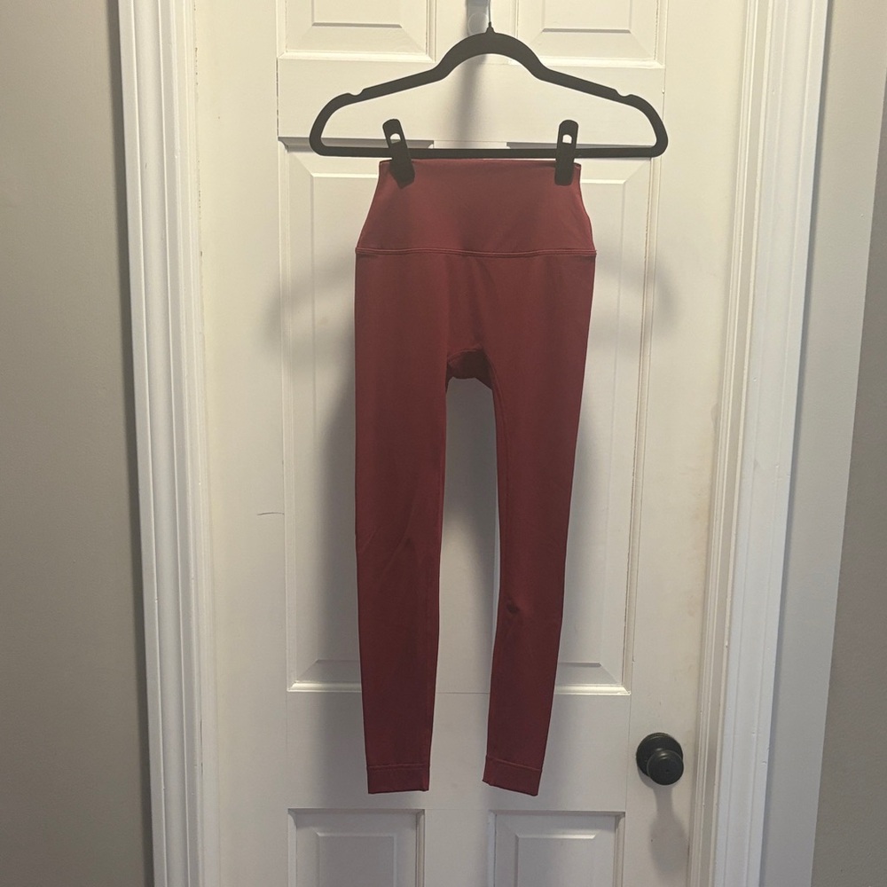 SET Active High-Rise Leggings - Brick Red
